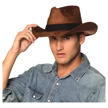 Karnevalový kostým Boland Hnědý klobouk dobrodruh