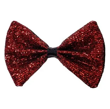 Karnevalový doplněk Widmann Lesklý motýlek červený