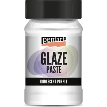Speciální výtvarná barva Pentart Glazovací pasta PENTART 100 ml DUHOVÁ PURPUROVÁ