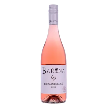 Frizzante Rose 2024, moravské zemské víno - perlivé, Bařina rodinné vinařství, suché
