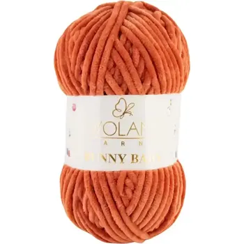 Příze Wolans Bunny Baby 10027 Liščí (Žinylková příze Bunny baby Liščí)