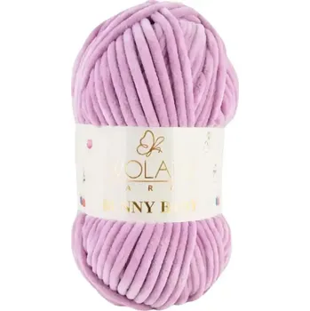 Příze Wolans Bunny Baby 10059 Šeříková (Žinylková příze Bunny baby Šeříková)