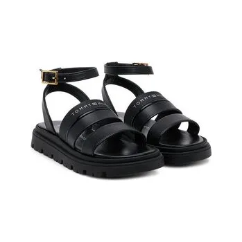Dámské sandále Tommy Hilfiger Sandály Sandal T4A2-33798-0371 M Černá 32