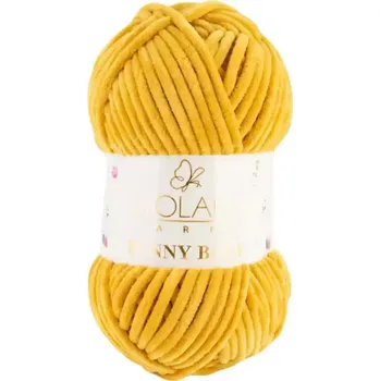 Příze Wolans Bunny Baby 10072 Hořčicová (Žinylková příze Bunny baby Hořčicová)