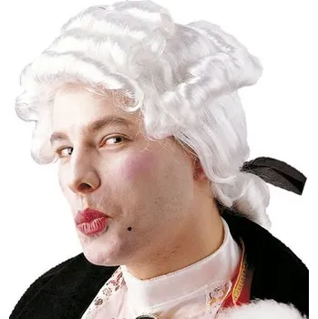 Karnevalový kostým Widmann&nbsp;Paruka historická bílá Casanova