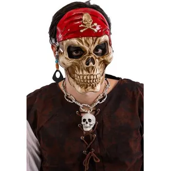 Karnevalová maska Carnival Toys&nbsp;Maska pirátské lebky se šátkem