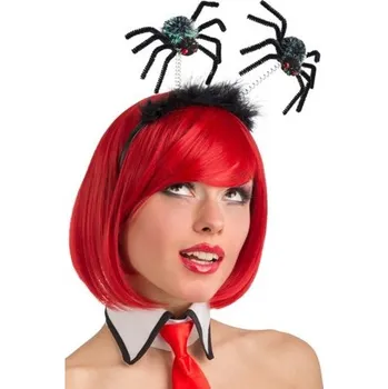 Karnevalový kostým Carnival toys&nbsp;Halloweenská čelenka s pavouky