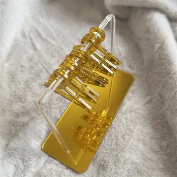 Šperkovnice Věšák na šperky ve tvaru ramínka pro elegantní organizaci | stojan na šperky, organizér na šperky - AQ117-1