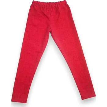 dosupliku Dívčí legíny potisk jeans růžová 122