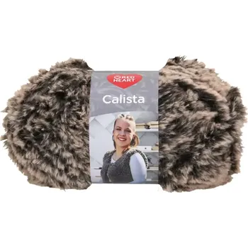 Příze Red Heart Calista Hnědý melír 8 (Příze Red Heart Calista Hnědý melír 8)