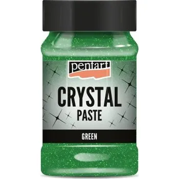 Pentart Křišťálová pasta PENTART 100 ml ZELENÁ