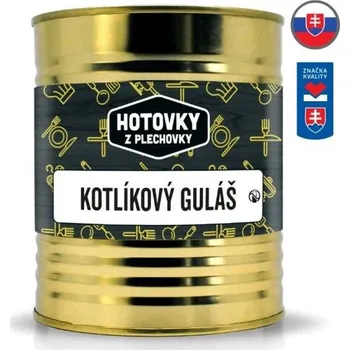 Hotové jídlo Hlavní jídlo Hotovky z plechovky Kotlíkový guláš 800ml
