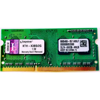 Operační paměť Kingston 2GB DDR3 SODIMM 1333MHz CL9 KTH-X3BS/2G, 057.A00LF