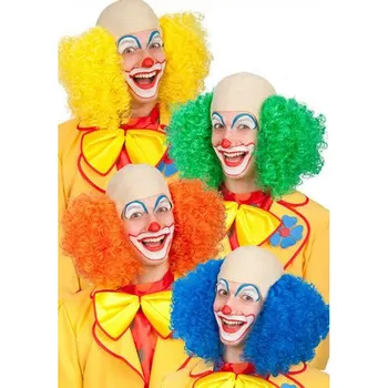Karnevalový kostým Carnival Toys&nbsp;Klaunská pleš s vlasy