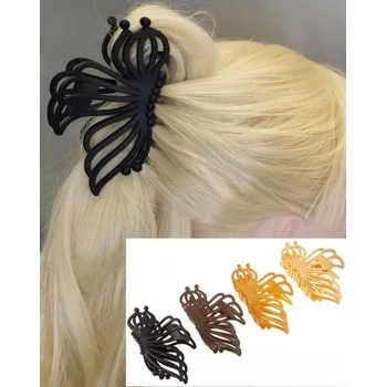 Ozdoba do vlasů Skřipec do vlasů Butterfly měkčený SK062