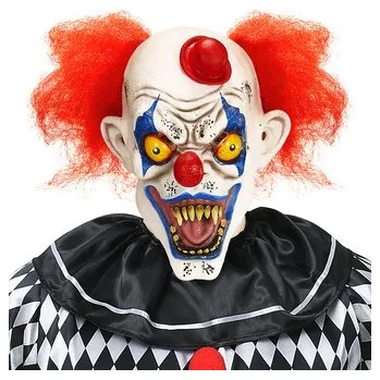 Widmann Maska klauna s parukou a kloboučkem