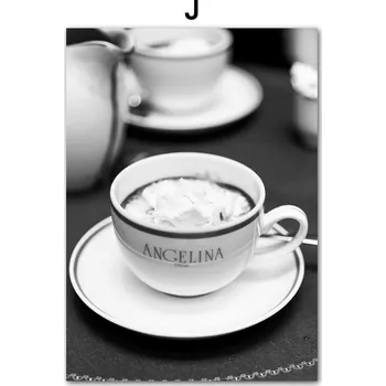 Obraz Černobílý vintage obraz s motivy Paříže | retro plakát, obraz do bytu - J , 40 x 60 cm bez rámu