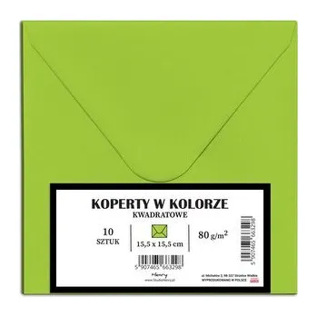 Set školních potřeb Koperty KW limonka 10szt