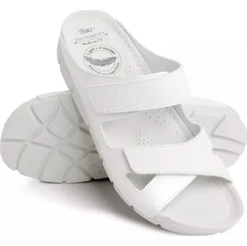 Dámská zdravotní obuv Zdravotní pantofle BATZ - EMILIA White DÁMSKÉ LETNÍ vel. 38