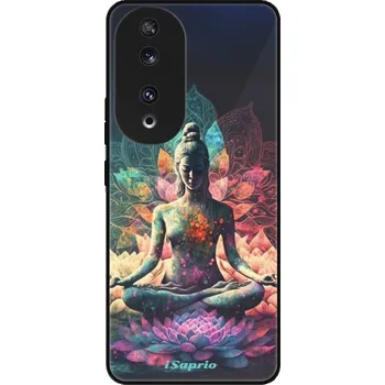 Pouzdro na mobilní telefon Lesklé pouzdro Exclusive iSaprio - Yoga - Honor 90 5G
