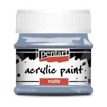 Výtvarná barva Pentart Akrylová barva matná PENTART 50 ml VINTAGE MODRÁ
