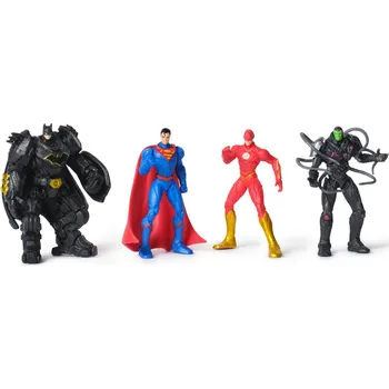 Figurka Spin Master DC Metal Force multibalení figurek s podstavcem