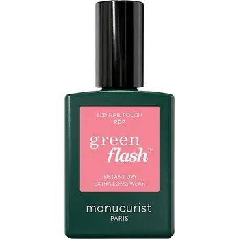 Přípravek na nehty manucurist-Paris Nehty Lak-na-nehtyGreen FlashLED gelová barva na nehty Pop 15 ml (32&nbsp;133,00 Kč / 1 l)
