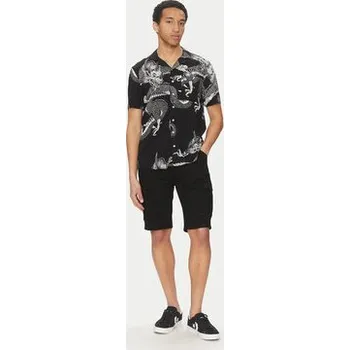 Pánské kraťasy Blend Džínové šortky 20718127 Černá Regular Fit S