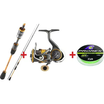 Rybářský prut Zvýhodněný set DAIWA "TROUT AREA" PRO NÁROČNÉ - Set s prutem 1,90 m, 0,5 - 5 g