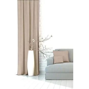 Zatemňovací dekorační závěs nebo látka, SUPER Blackout PURE, béžový č.6, 280 cm