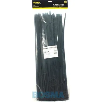 Stahovací páska Stahovací pásky černé - 450 x 9,0, 8504