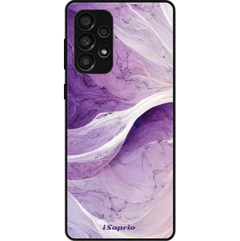 Lesklé pouzdro Exclusive iSaprio - Purple Paint 10 - Samsung Galaxy A33 5G