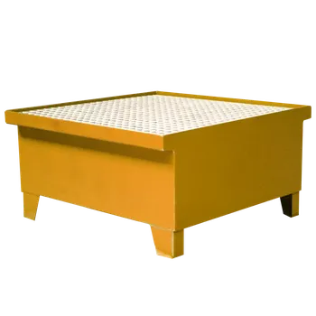 Auto-moto Záchytná vana pro 1 sud, lakovaná, s roštem, ECO 2mm