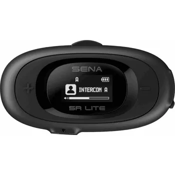 Interkom na motorku SENA interkom motocyklový 5R lité BLUETOOTH 5.1 do 700M s LCD displejem i MIKROFONEM na oblouku ( 1 sada ) (EL) (SENA interkom motocyklový 5R lité BLUETOOTH 5.1 do 700M s LCD displejem i MIKROFONEM na oblouku ( 1 sada ) (EL))