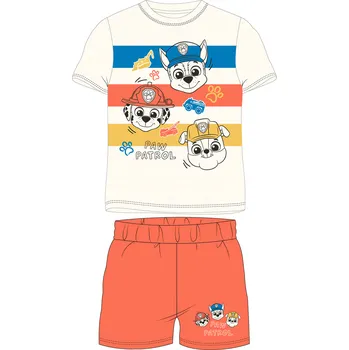 Chlapecké pyžamo Paw Patrol - Tlapková patrola -Licence Chlapecké pyžamo - Paw Patrol 52042924, béžová / oranžová Barva: Mix barev, Velikost: 110