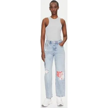 Pánské džíny Tommy Jeans Jeansy Layla DW0DW20017 Modrá Straight Fit 32_32