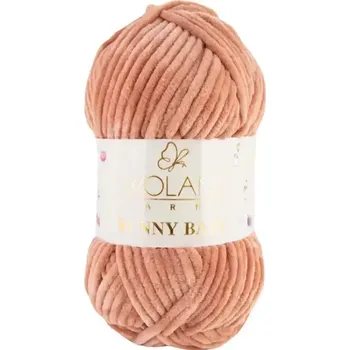 Příze Wolans Bunny Baby 10054 Růžové dřevo (Žinylková příze Bunny baby Růžové dřevo)