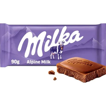 Čokoláda Milka čokoláda Mléčná z alpského mléka