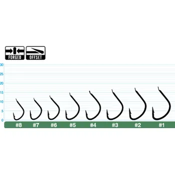 Rybářský háček háček Owner s lopatkou/15ks/ 50116.07