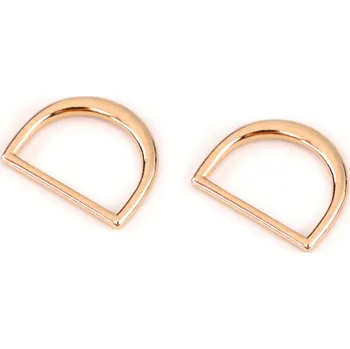 Polokroužek na textil a obuv šíře 20 mm plochý, barva 2 zlatá klasik