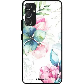 Pouzdro na mobilní telefon Lesklé pouzdro Exclusive iSaprio - Flower Art 01 - Samsung Galaxy A34 5G
