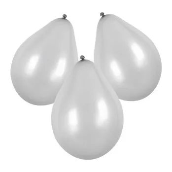 Balónek Boland Balónky stříbrné 6 ks