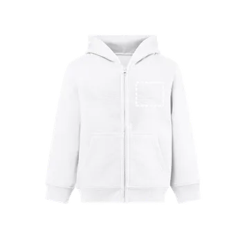 THC AMSTERDAM KIDS WH. Dětské bundy 1 Chest, 70 x 60 Sítotisk (textil), 1 barva