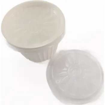 Jednorázové nádobí Víčko plastové PP na misku termo XPP 350ml,500ml/ 25 ks