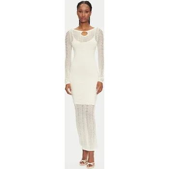 Dámské šaty Marciano Guess Úpletové šaty 5GGK45 5869Z Bílá Regular Fit 42