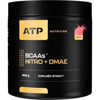 Aminokyselina ATP Nutrition BCAAs Nitro + DMAE 300 g malina