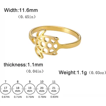 Prsten Ocelový prsten | módní šperk - Styl 8 Gold , 9