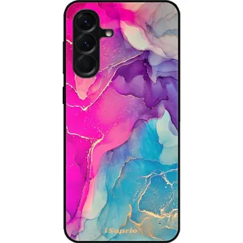 Pouzdro na mobilní telefon Lesklé pouzdro Exclusive iSaprio - Purple Ink - Samsung Galaxy A56