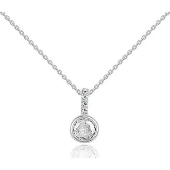 Přívěsek Stříbrný přívěsek se zirkony