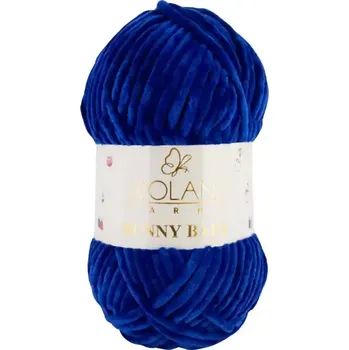 Příze Wolans Bunny Baby 10068 Královská modrá (Žinylková příze Bunny baby Královská modrá)